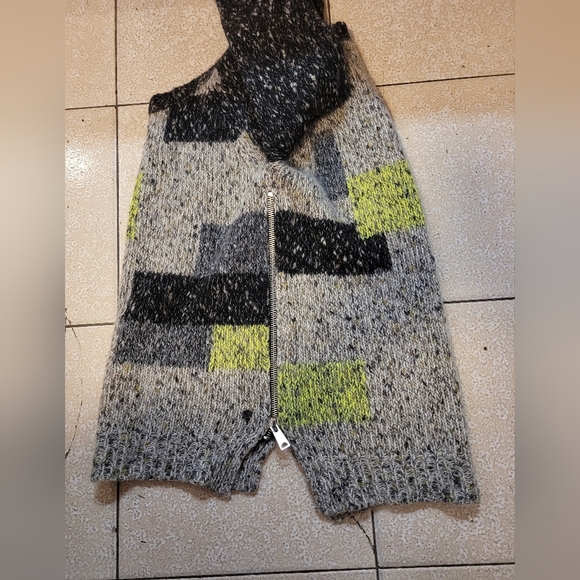 Scotch & Soda / MAISON SCOTH Designer Mohair Blend Knit with Side Zip A - Picture 7 of 12